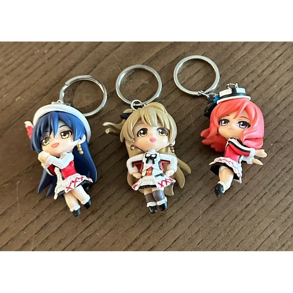 Set‎ of 3 LOVE LIVE! Mascot Anime Keychains